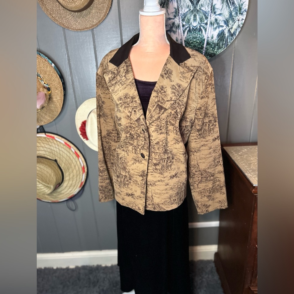 Vintage Courtenay Horse/Home Blazer 24w - Picture 2 of 10